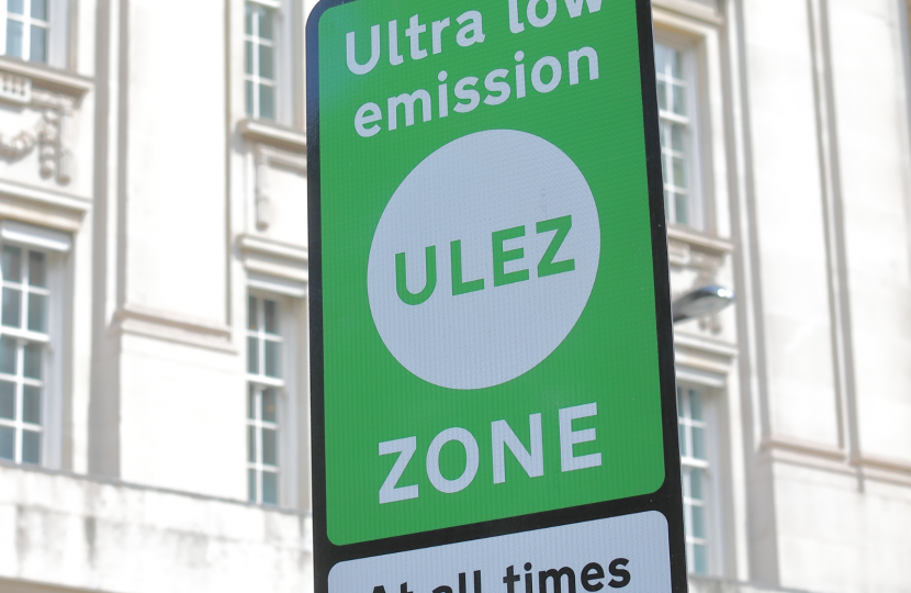 A ULEZ sign