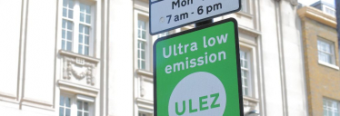 Ultra Low Emission Zone Sign